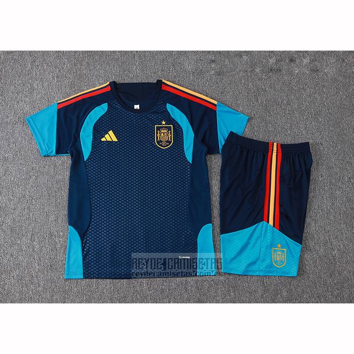 Chandal del Espana Manga Corta 2026-2027 Azul - Pantalon Corto